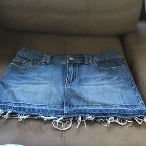 ABERCROMBIE & FITCH DENIM SKIRT